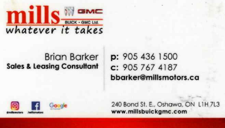 Brian Barker - Mills GMC